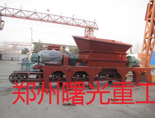 四轴撕碎机生产线交付韩国